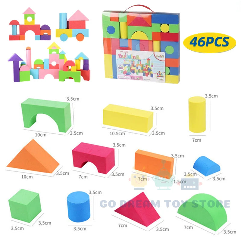 Building Blocks Colorful Stackable