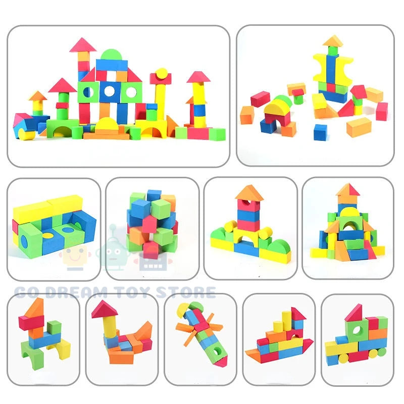 Building Blocks Colorful Stackable