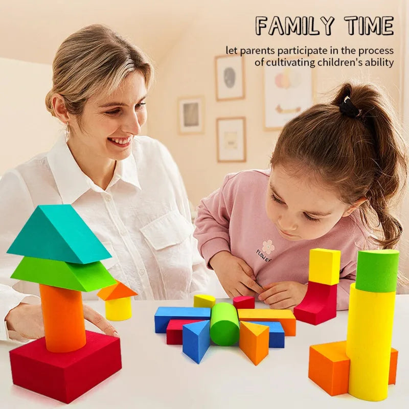 Building Blocks Colorful Stackable