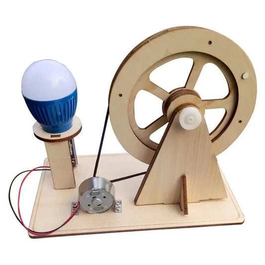 Hand-Cranked Generator Handmade Diy Material Physics Stem Toy