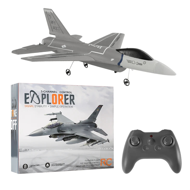 F16 Remote Control Fighter Aircraft Model Toys for Kids