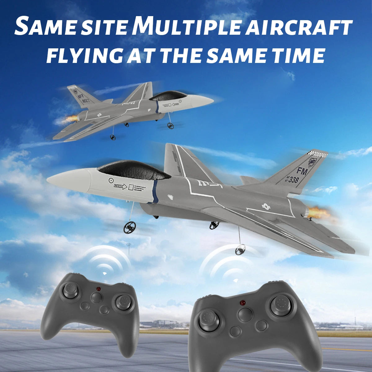 F16 Remote Control Fighter Aircraft Model Toys for Kids