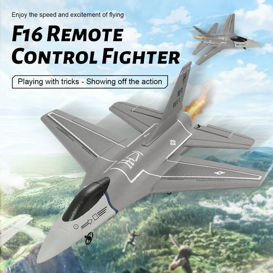 F16 Remote Control Fighter Aircraft Model Toys for Kids