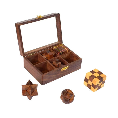 Wooden Puzzle Game (Set 6)